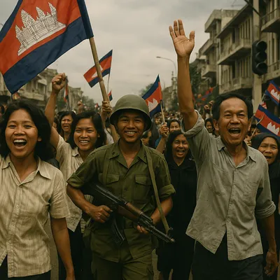 虐殺政権からの解放日