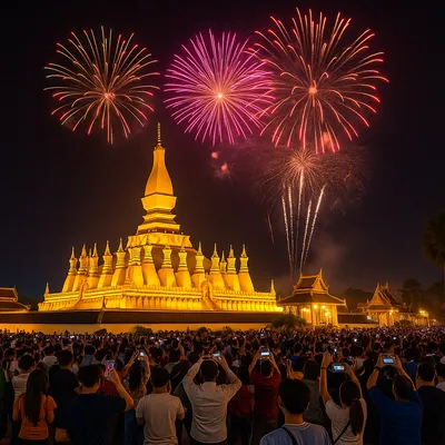 ラオスの国際新年